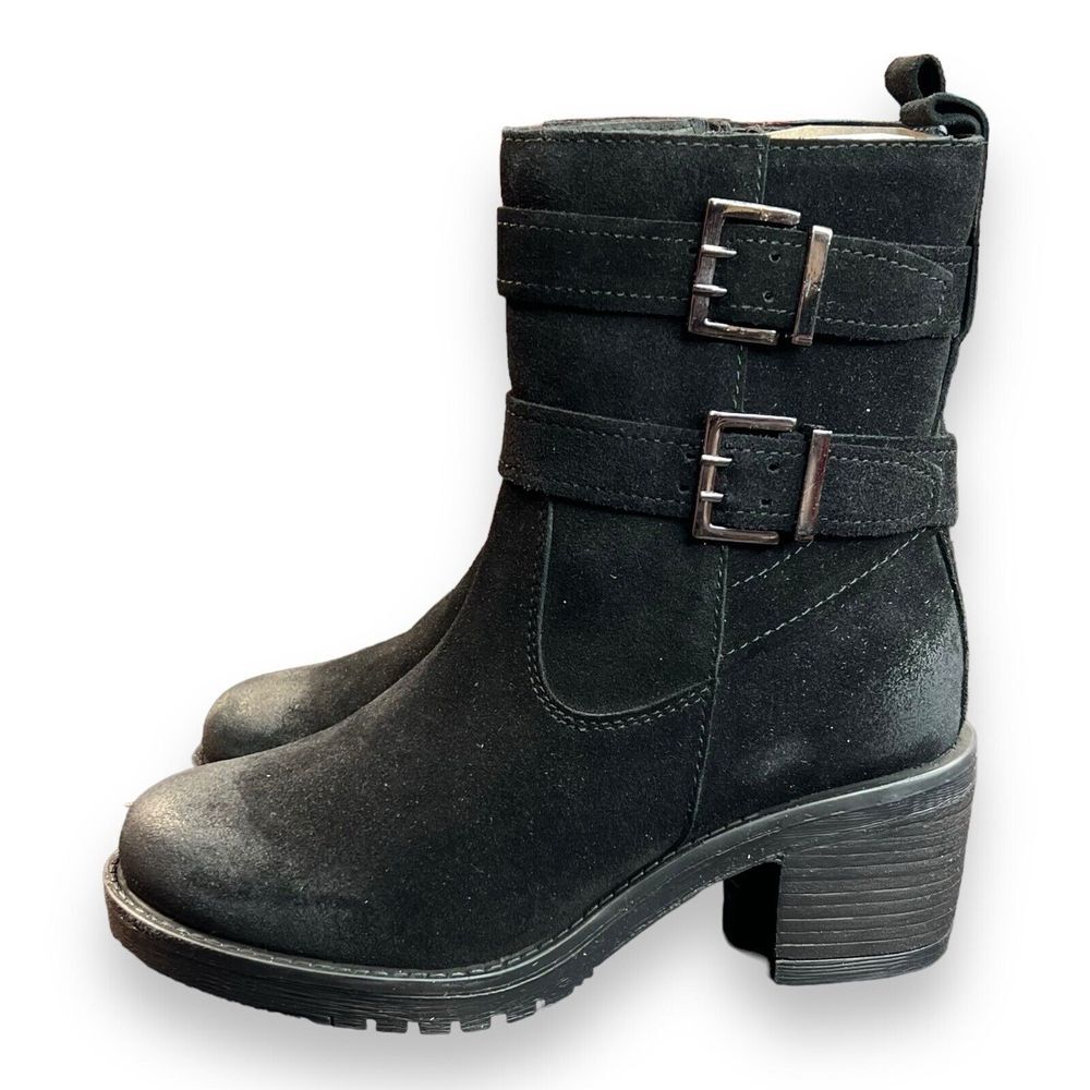 Vintage Foundry Co Womens Charmaine Handmade‎ Burnished Rugged Black Size 6.5